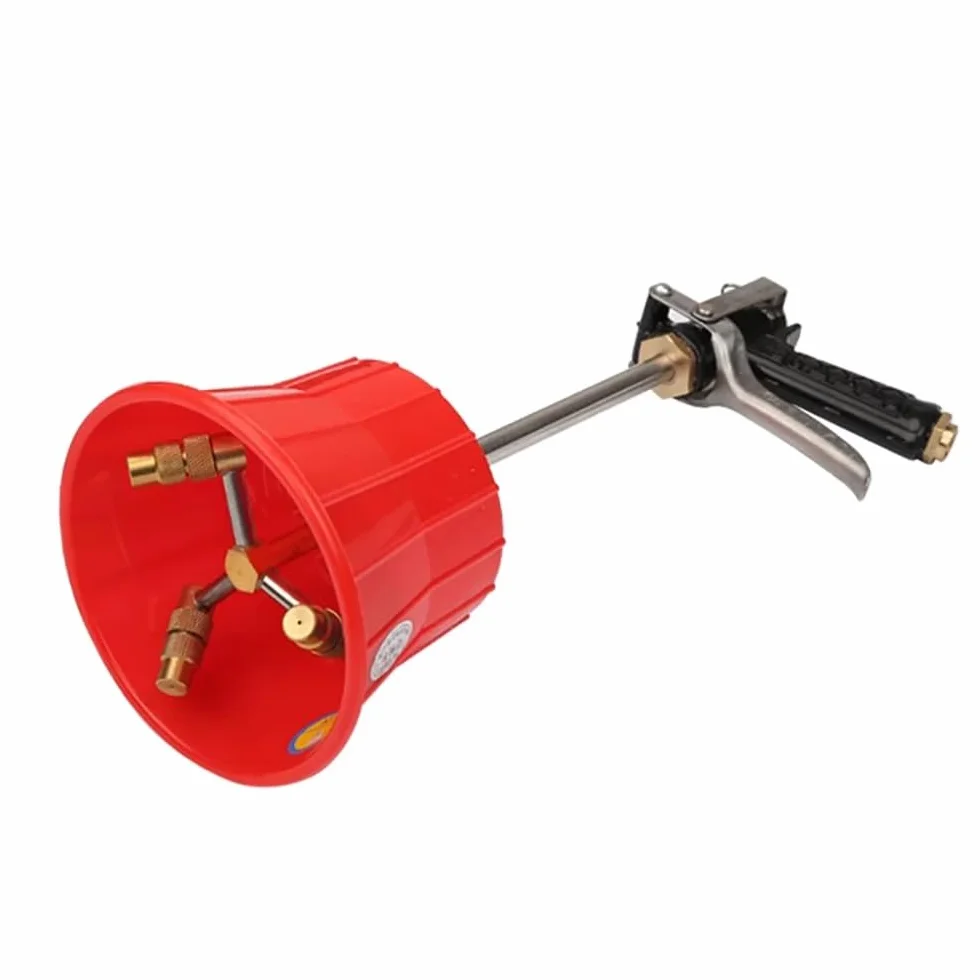 Pistola Rociadora Giratoria para árboles Frutales Agrícolas, Rociador de Drogas de Lucha de Largo Alcance de Alta Presión M14 * 1,5 Hilo Femenino