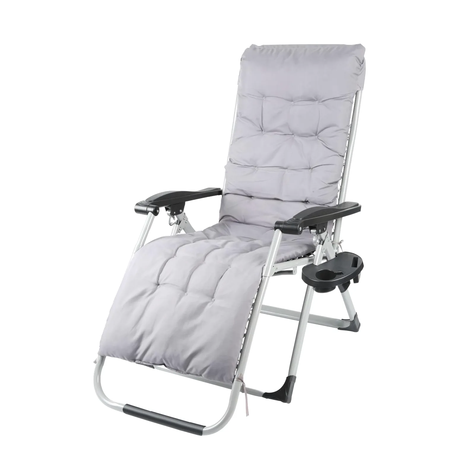 OHMG Sillas de Patio reclinables Tumbonas Cero Gravedad Tumbonas Jardín al Aire Libre Silla mecedora Cubierta para Playa Camping apoya 200 kg