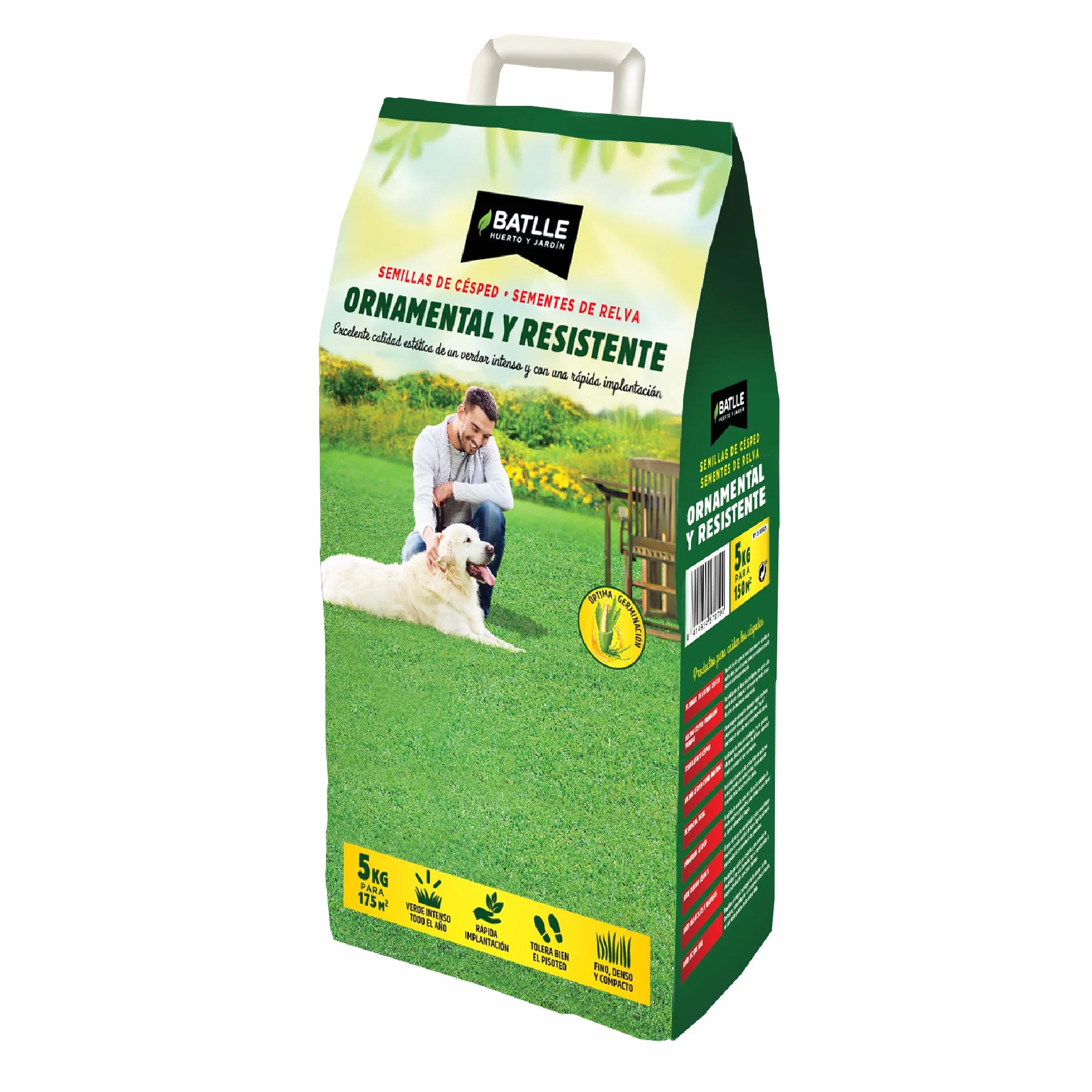 Batlle Césped Ornamental y Resistente 5kg