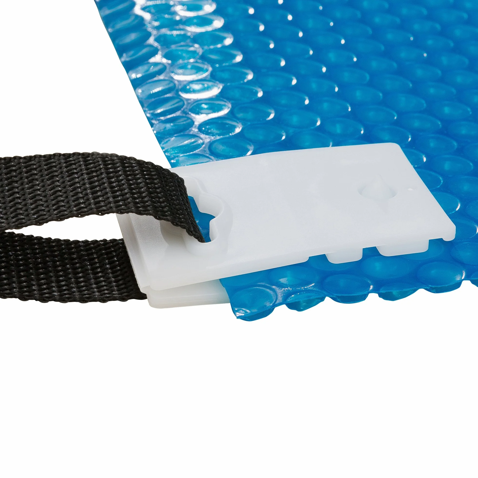 Arebos Sistema móvil de Enrollado de Lonas solares y de Piscina 3m - 5,70m Resistente a la Intemperie