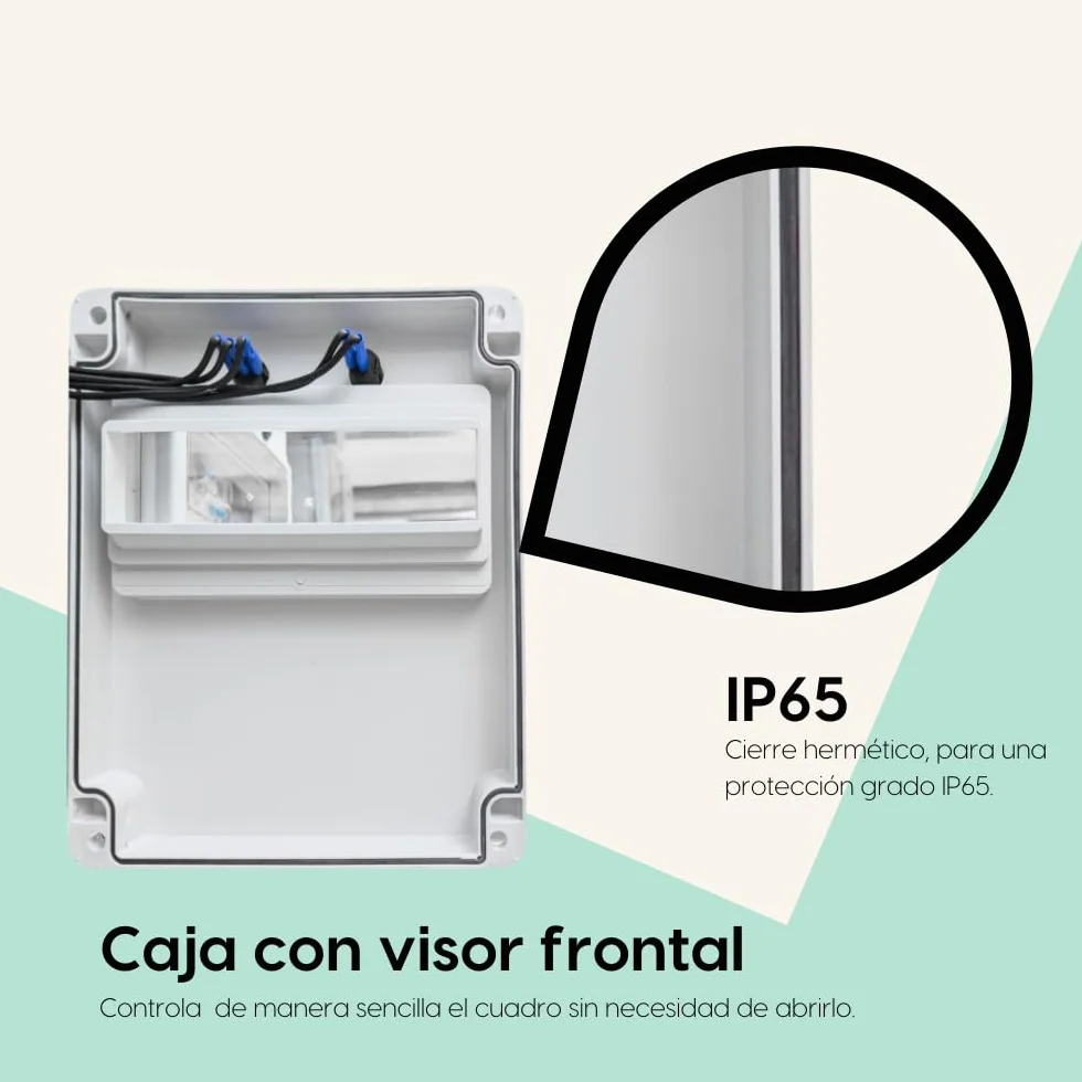 Cuadro electrico para Piscina con Transformador y Control Remoto RGB SWIMHOME