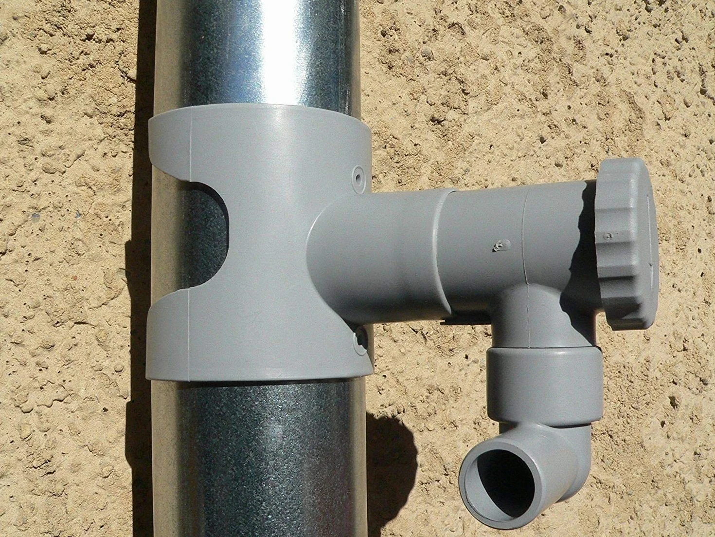 Recuperador de Aguas Pluviales Goterón 80-100 mm Sin Cortar Tubo