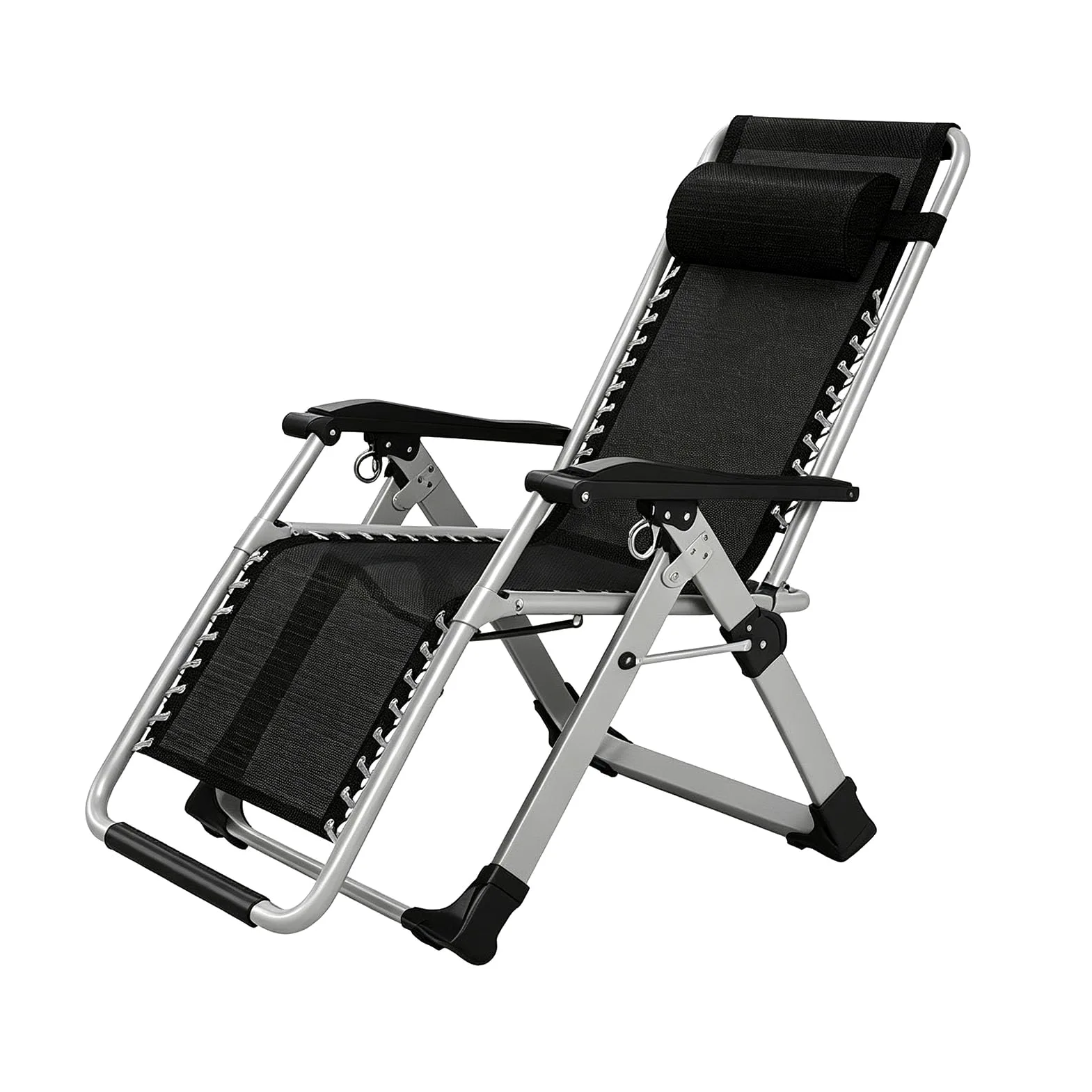 Tumbonas de Gravedad Cero Jardín Exterior Plegables | Tumbona Plegable con Cojín Acolchado,Reposacabeza ExtraíBle, Silla Reclinable Ergonómica y Resistente para Terraza,Salón
