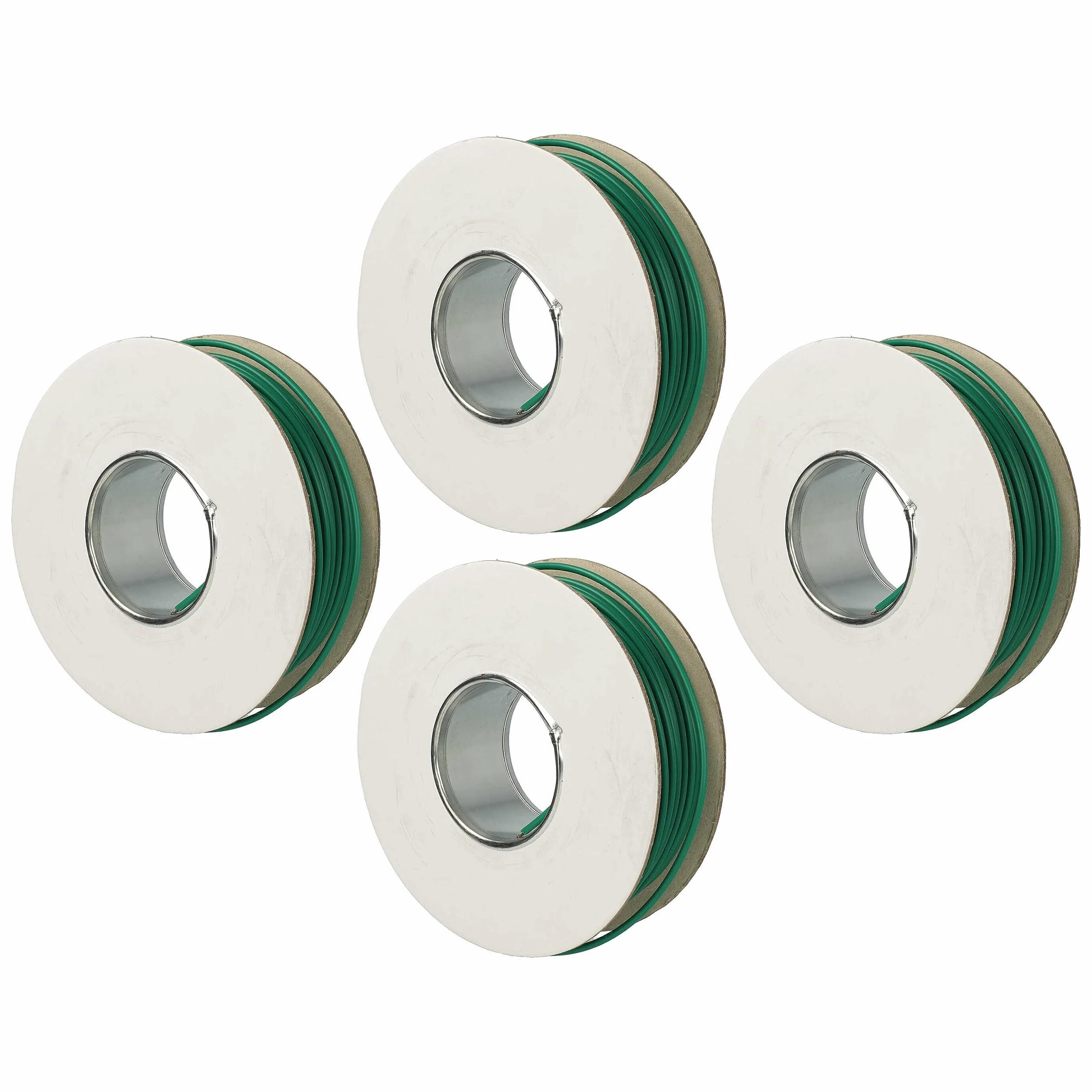 vhbw 4x Cable delimitador compatible con Worx Landroid WG790E, Landroid WG790E.1 robots cortacésped - Cable perimetral 50 m verde
