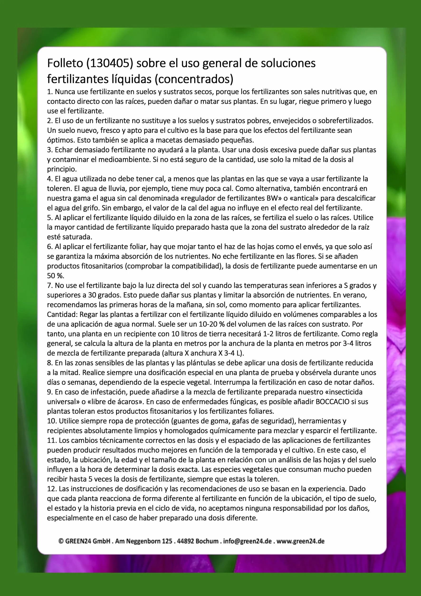 POFLO Abono líquido para arce japonés HIGHTECH NPK 250 ml