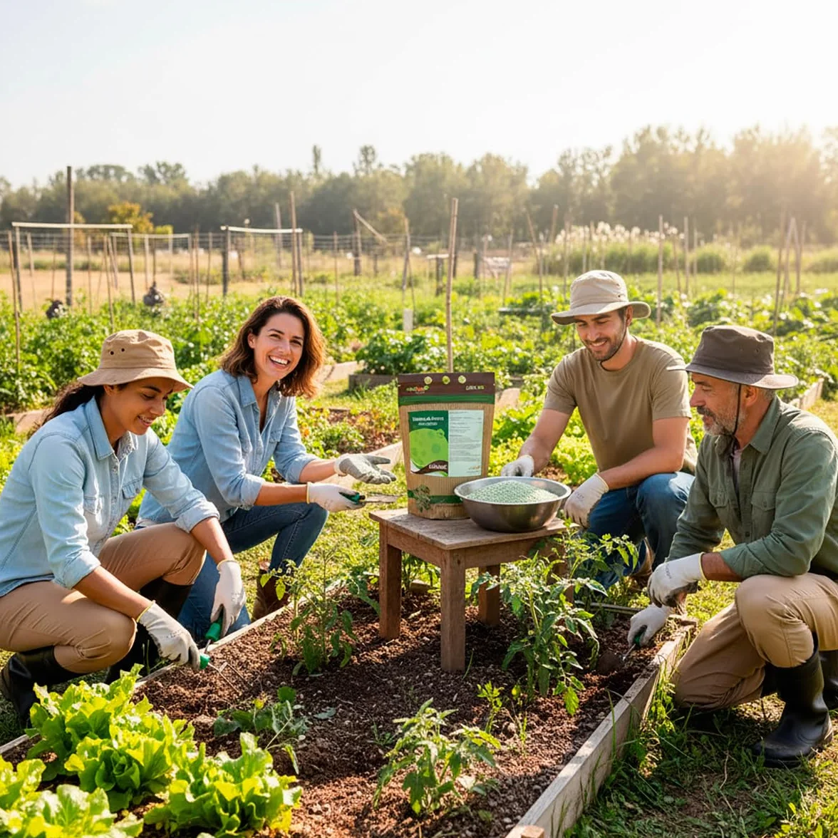 CULTIVERS Sulfato de Hierro Heptahidratado Granulado 2x1 kg para Jardinería y Hogar