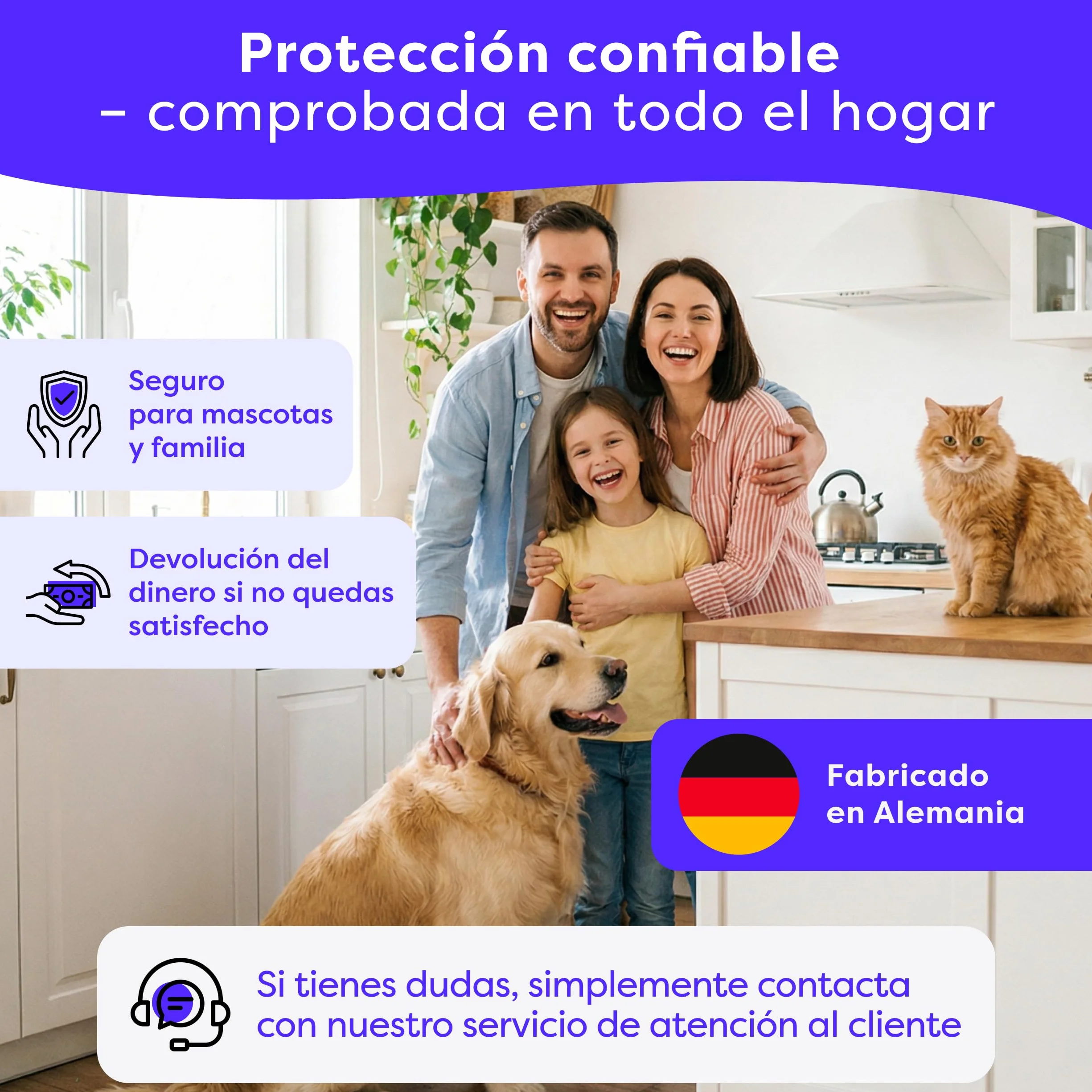 Wolkenfeld Antipolillas Cocina y Despensa 10x – Trampa Feromonas Polillas Alimentos 100% Natural sin Spray Biocidas Fabricado Alemania