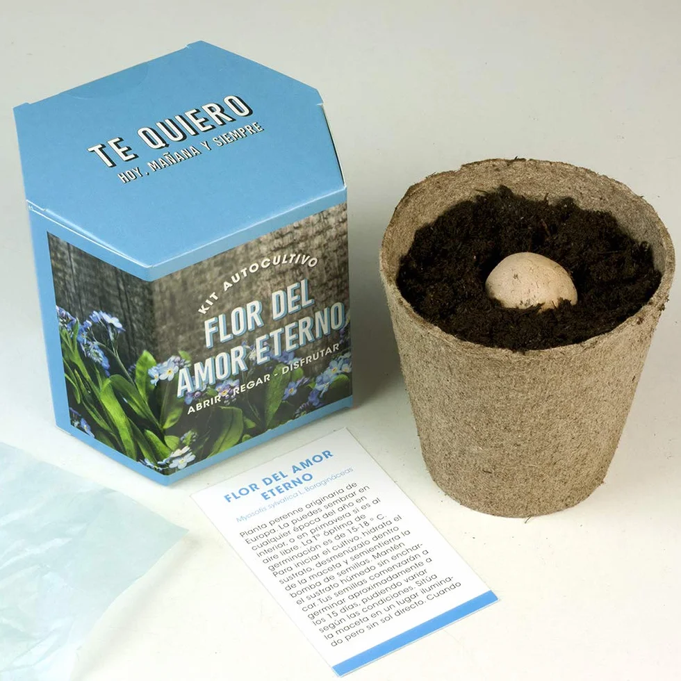 Kit de Cultivo Flor del Amor Eterno - Cultiva un Símbolo de Amor Verdadero en Casa