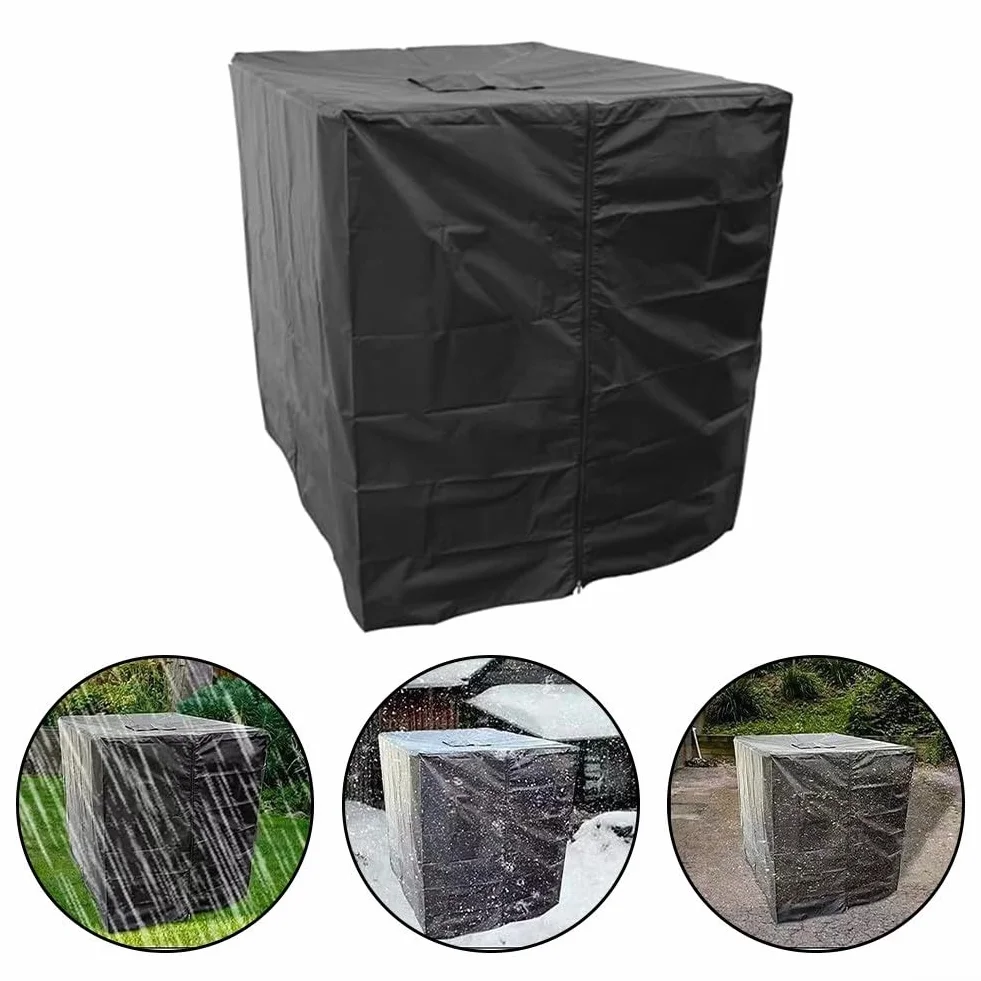 Cubierta para tanque de agua IBC 210D impermeable 600L 120x80x100