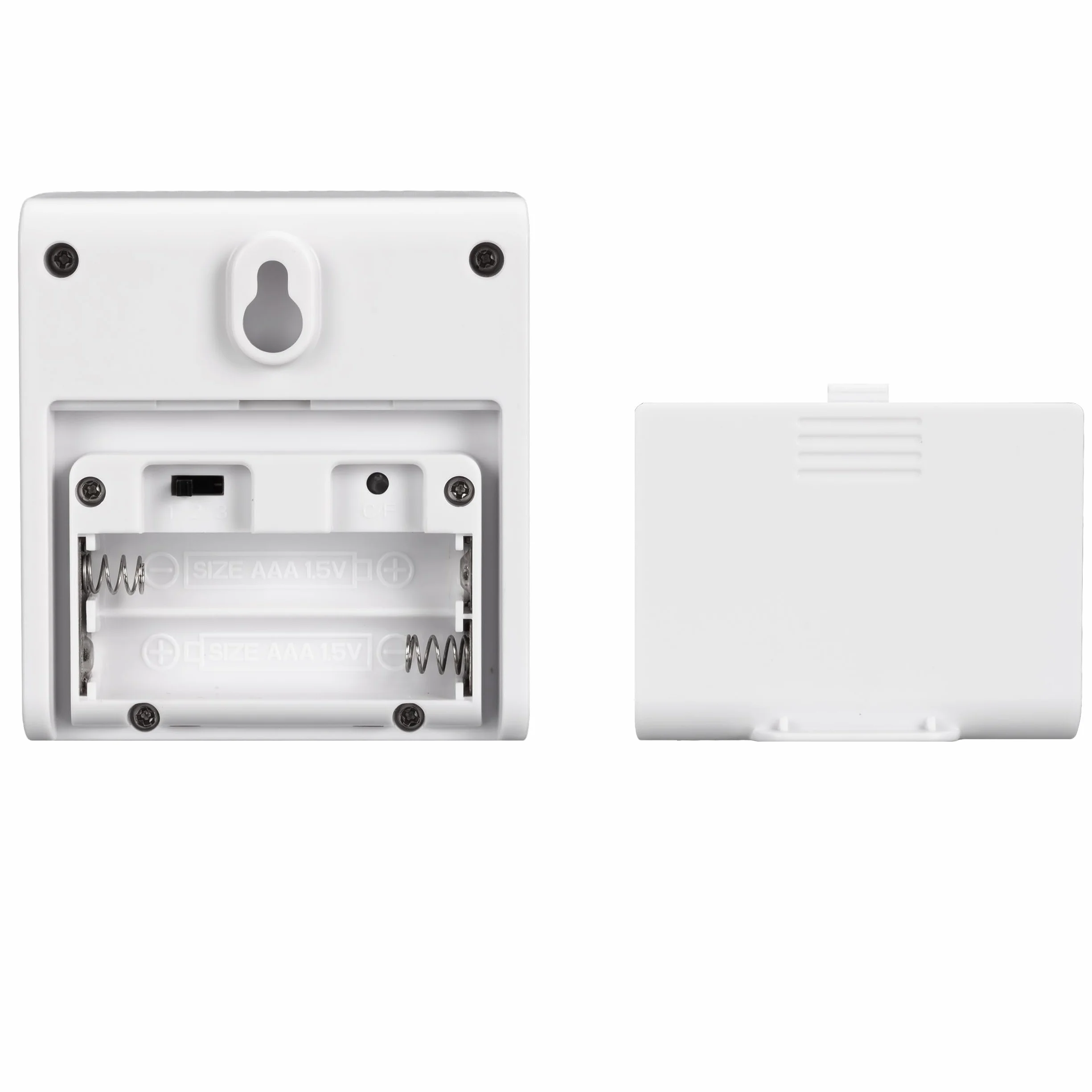 Bresser Inalámbrico Sensor Termo-Higro con Pantalla LCD Temperatura Humedad Alcance 80m IP44 Estación Meteorológica