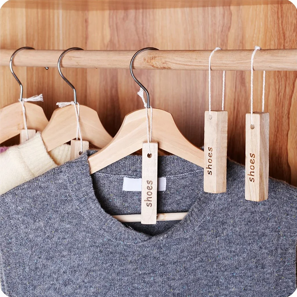 Haihaz 20 Piezas Bloques de Madera de alcanfor,Insectos Alcanfor Control de Polillas para Armario Cajón Ropa Armario repelentesdepolillasNaturalesprotección para madera para la ropa el armario