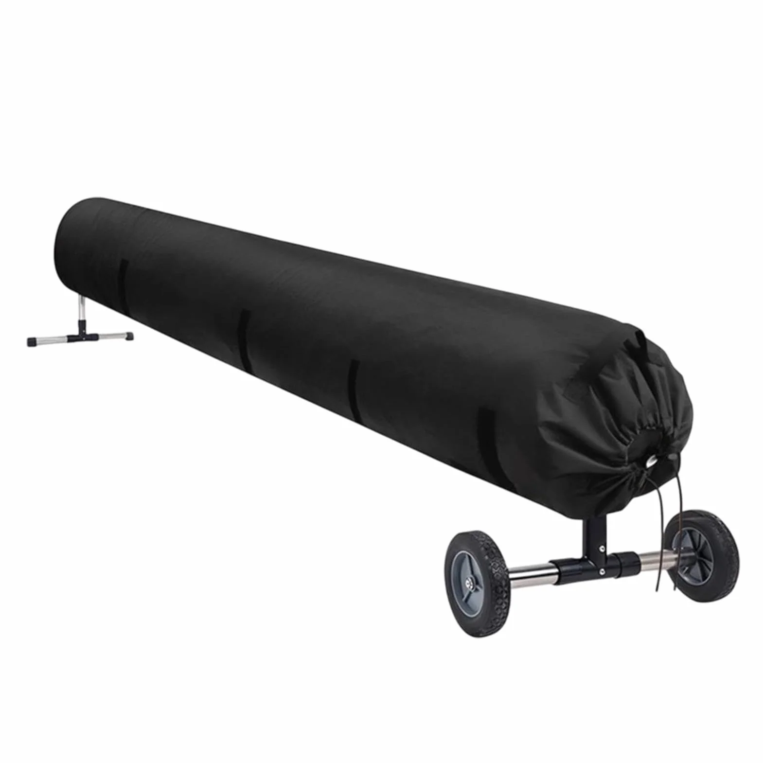 Cubierta de Carrete Solar para Piscina, Tela Oxford, Protector de Rollo de Tierra para Jardín y Patio