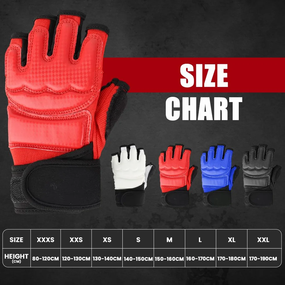 Guantes de Boxeo para Niños MMA Kárate Taekwondo 3-12 años