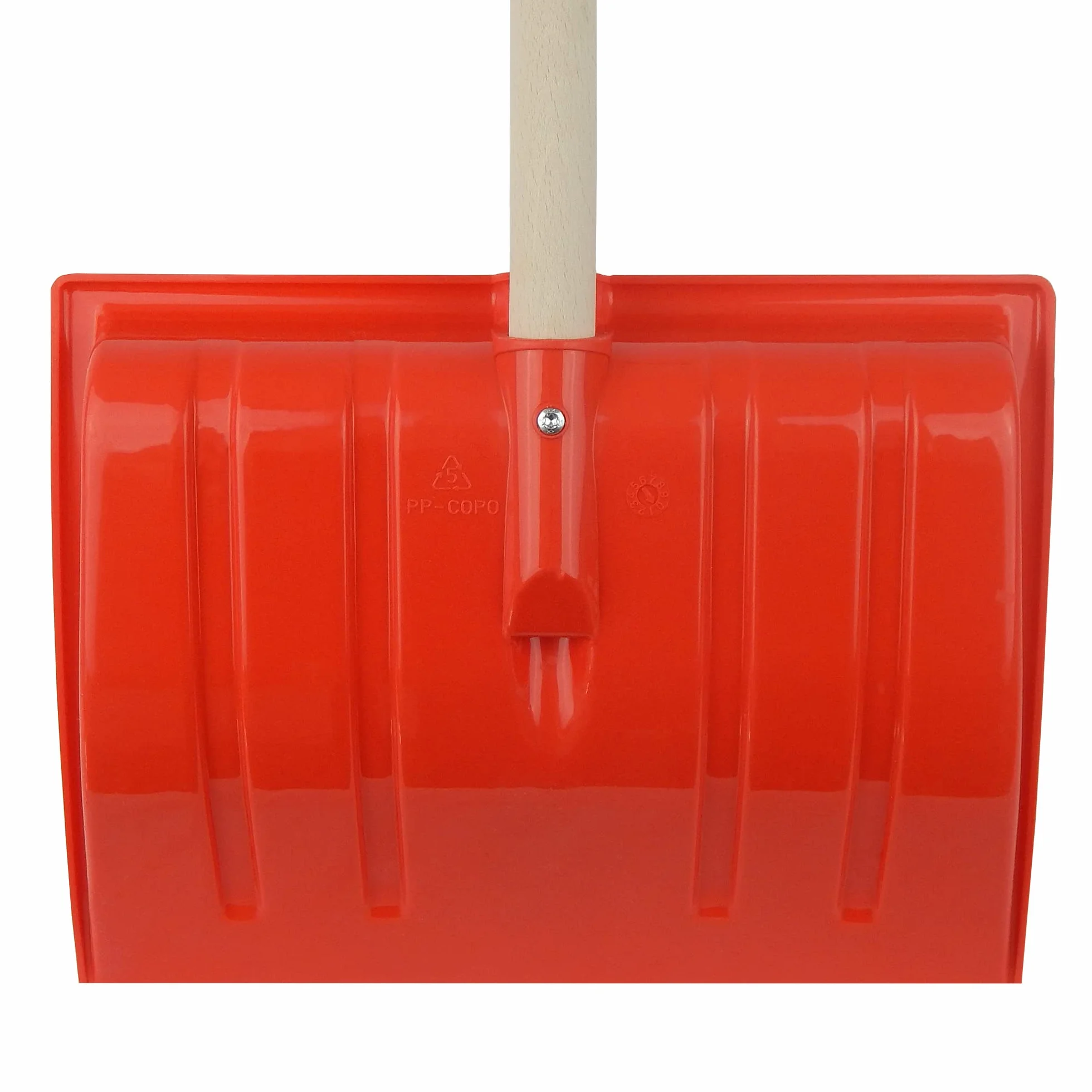 Shw-Fire Pala quitanieves 110 cm plástico madera mango redondo