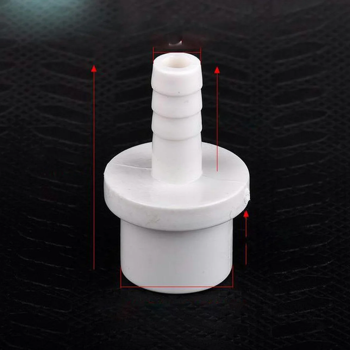 Conector de pagoda de PVC para tubería de riego de jardín, adaptador de manguera blanda, accesorios de unión, 1 a 20 piezas, diámetro exterior de 20/25/32-5/8/10/12/14/16/18/20/25 mm, 20 unidades, di