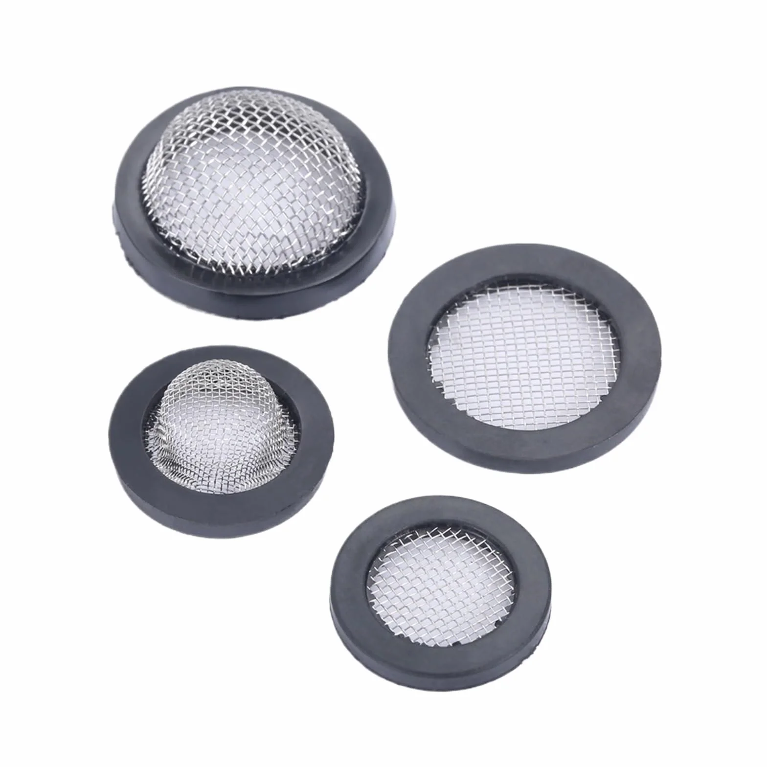 Arandela de Manguera 80 Piezas con Pantalla for Grifo | Junta tórica de goma con filtros de red, colador de fregadero, herramienta for manguera de jardín(Type 3)