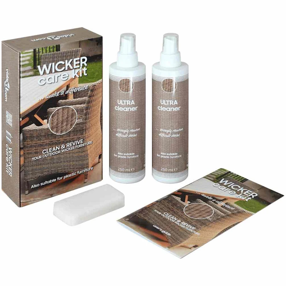 Kit de cuidado para muebles de jardín de ratán y textilene
