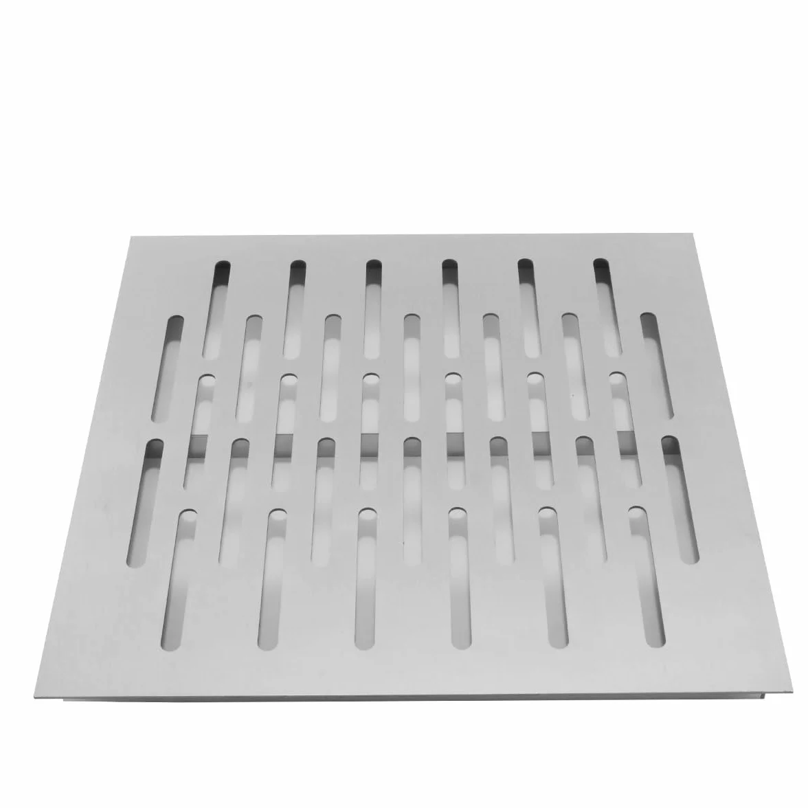 Cubierta de desagüe de Suelo de Acero Inoxidable 300x300x20 mm Antideslizante Cuadrada