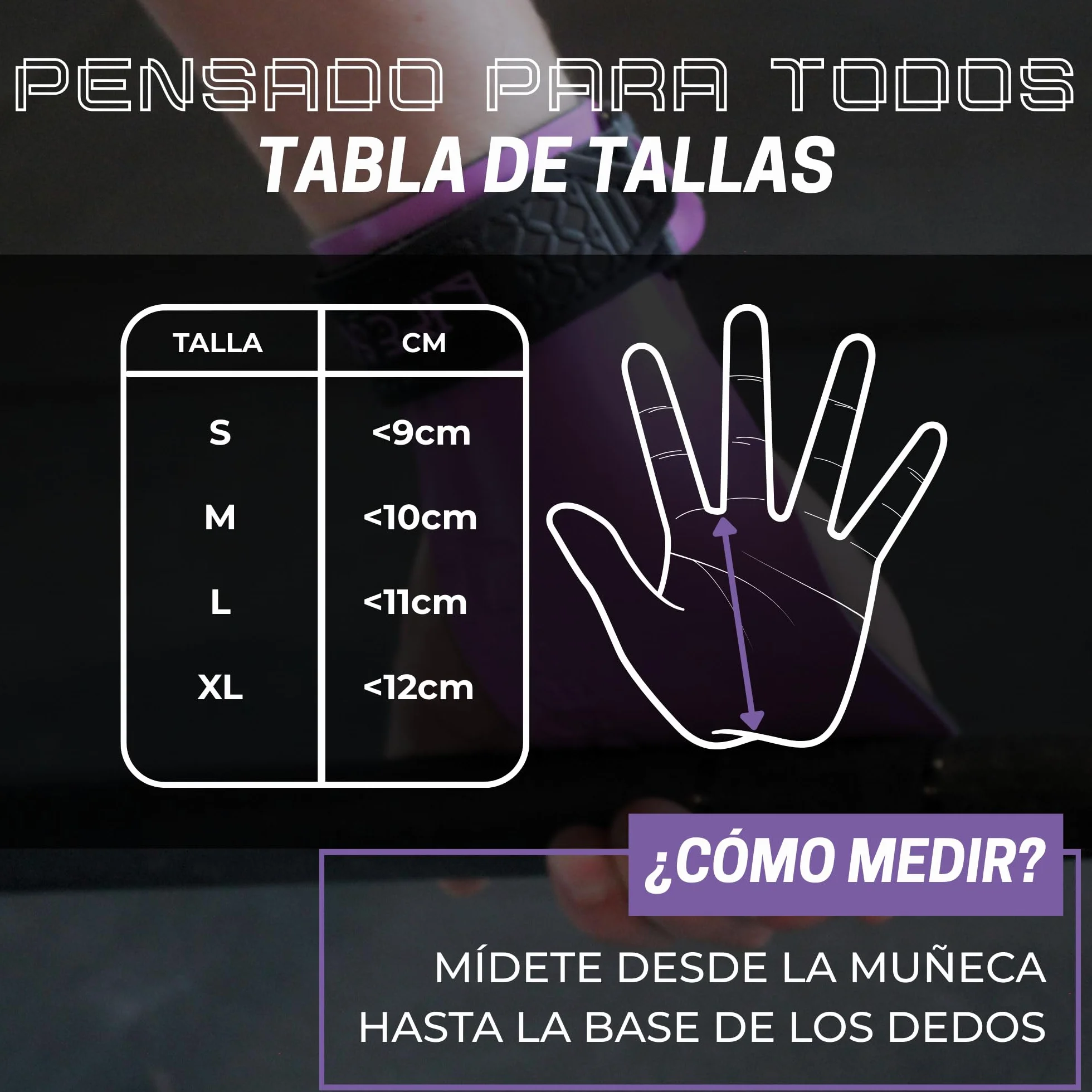 Calleras Crossfit Cross Training Guantes Calistenia Protección Manos Agarre Antideslizante