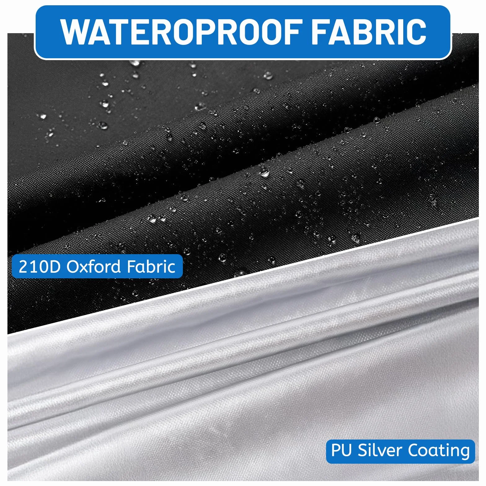 DBREAKS Cubierta para depósito IBC 1000 L Anti-UV Impermeable 120 x 100 x 116 cm Negro