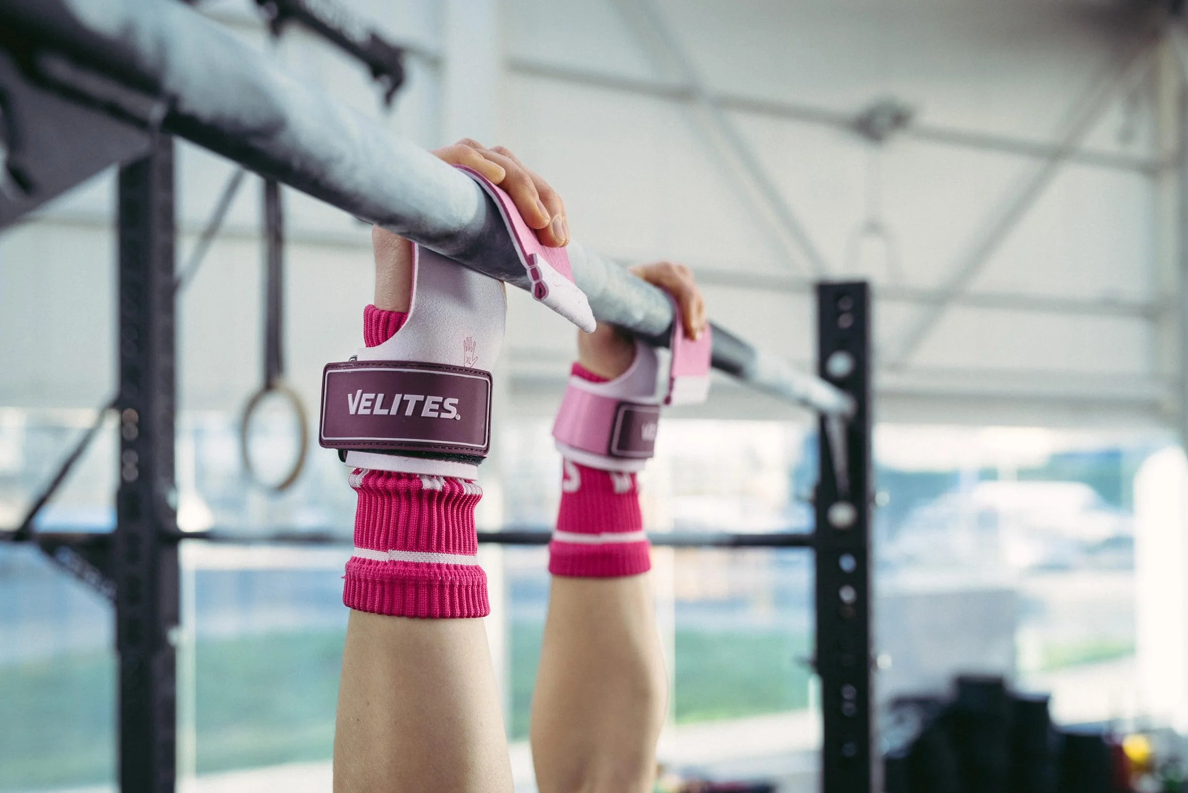 Velites Calleras Quad Pro Oficiales Crossfit® Games Magnesio Muñequeras