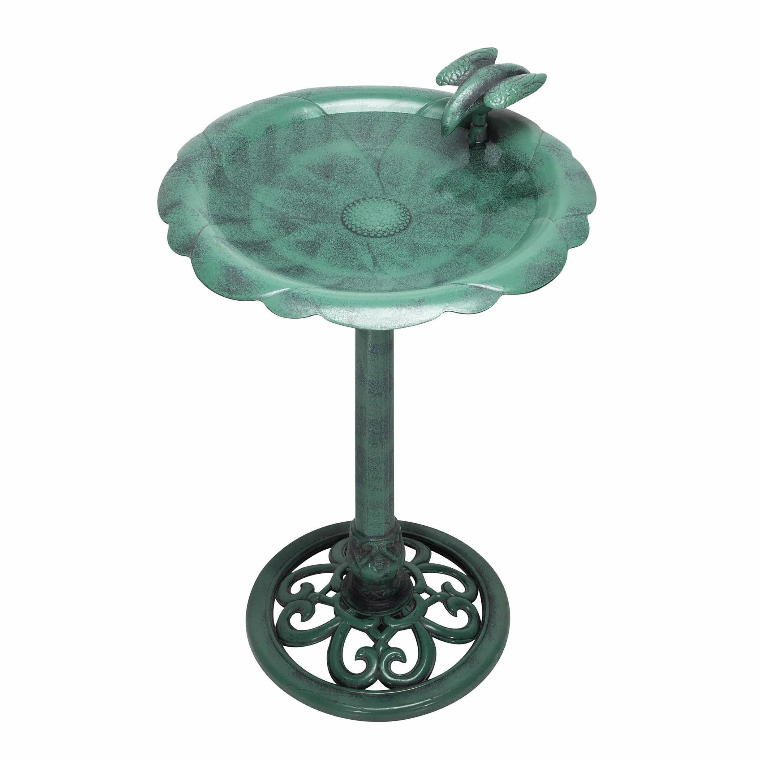 Alpine TEC114 Corporation Bañera para pájaros 79 cm Verde Flores