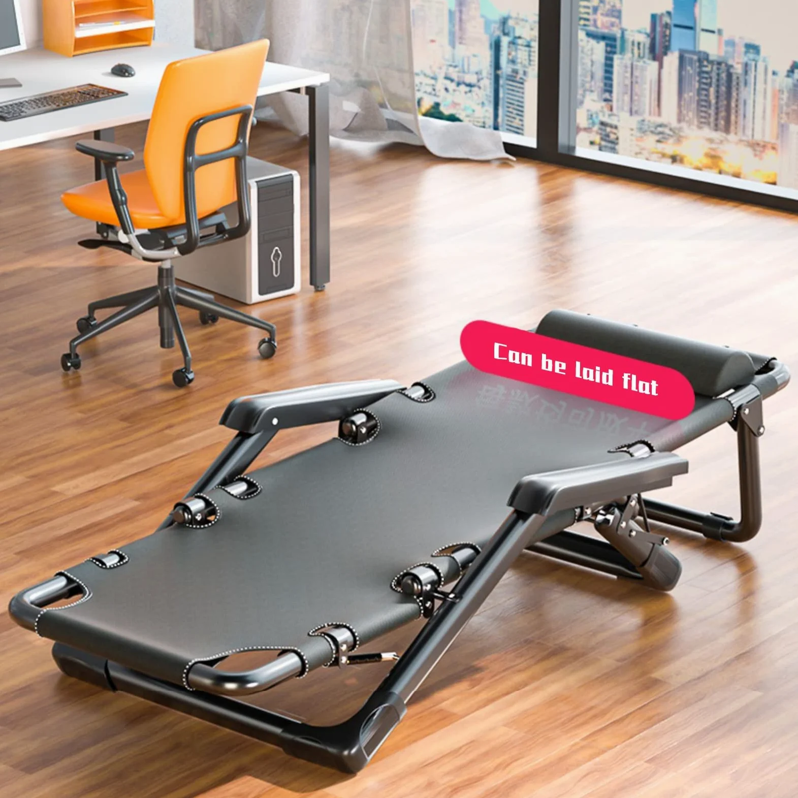 Silla de Gravedad Cero, sillón Acolchado para Exteriores, sillón reclinable de Gravedad Cero, sillón reclinable para Exteriores, Resistente y cómodo, soporta hasta 200 kg (Color: A, tamaño: