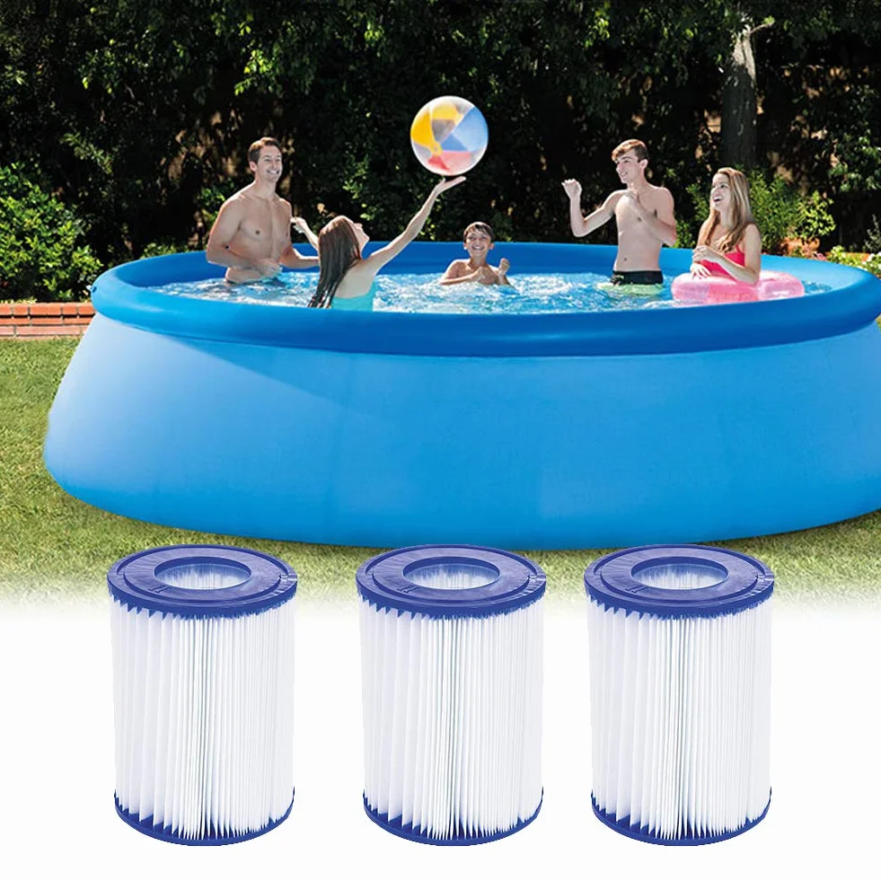 Best-Way Cartridge II Filtro de Repuesto para Piscina, Paquete de 2 Compatible con Bomba Lay Z SPA