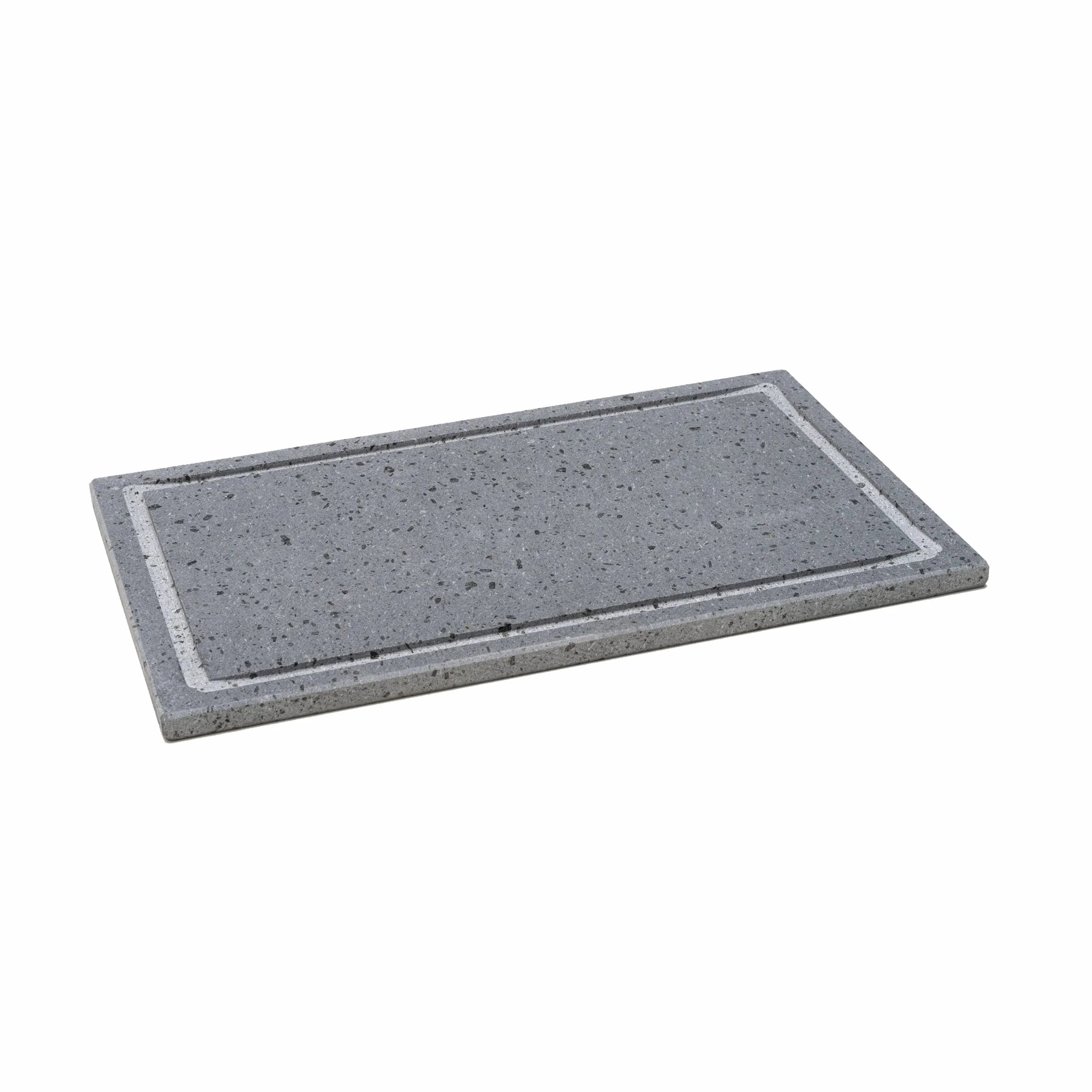 LAVA GRILL LIGHT _ Parrilla piedra volcánica etnia placa nivelada 40 x 25 x 1,5 cm para horno y barbacoa cocina carne, pescado y pizza Etna Stone & Design (Light)