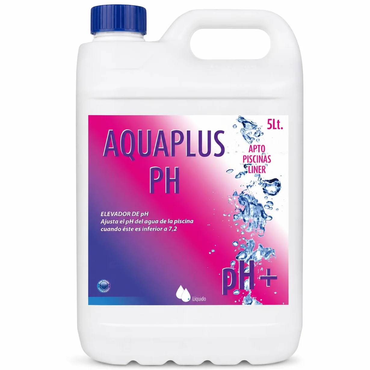 pH+ Incrementador de pH AQUAPLUS PH 5 litros