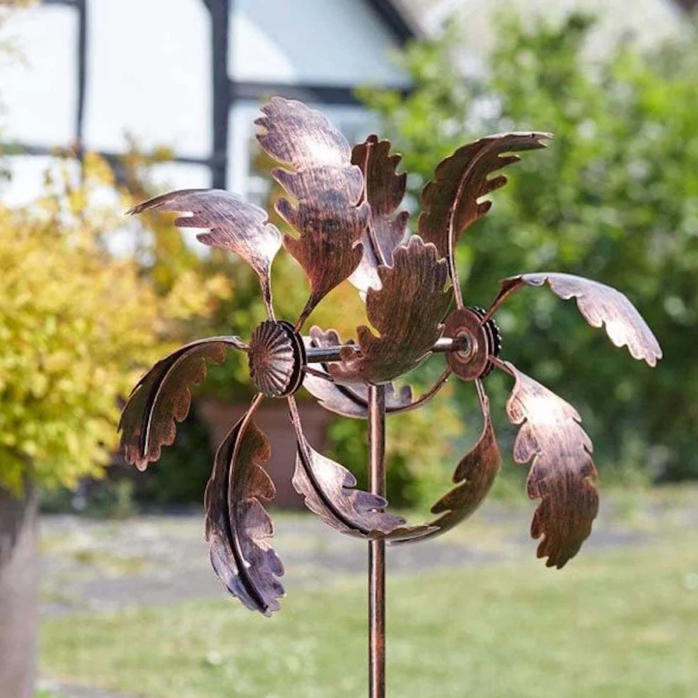 Oak Leaf Wind Spinner