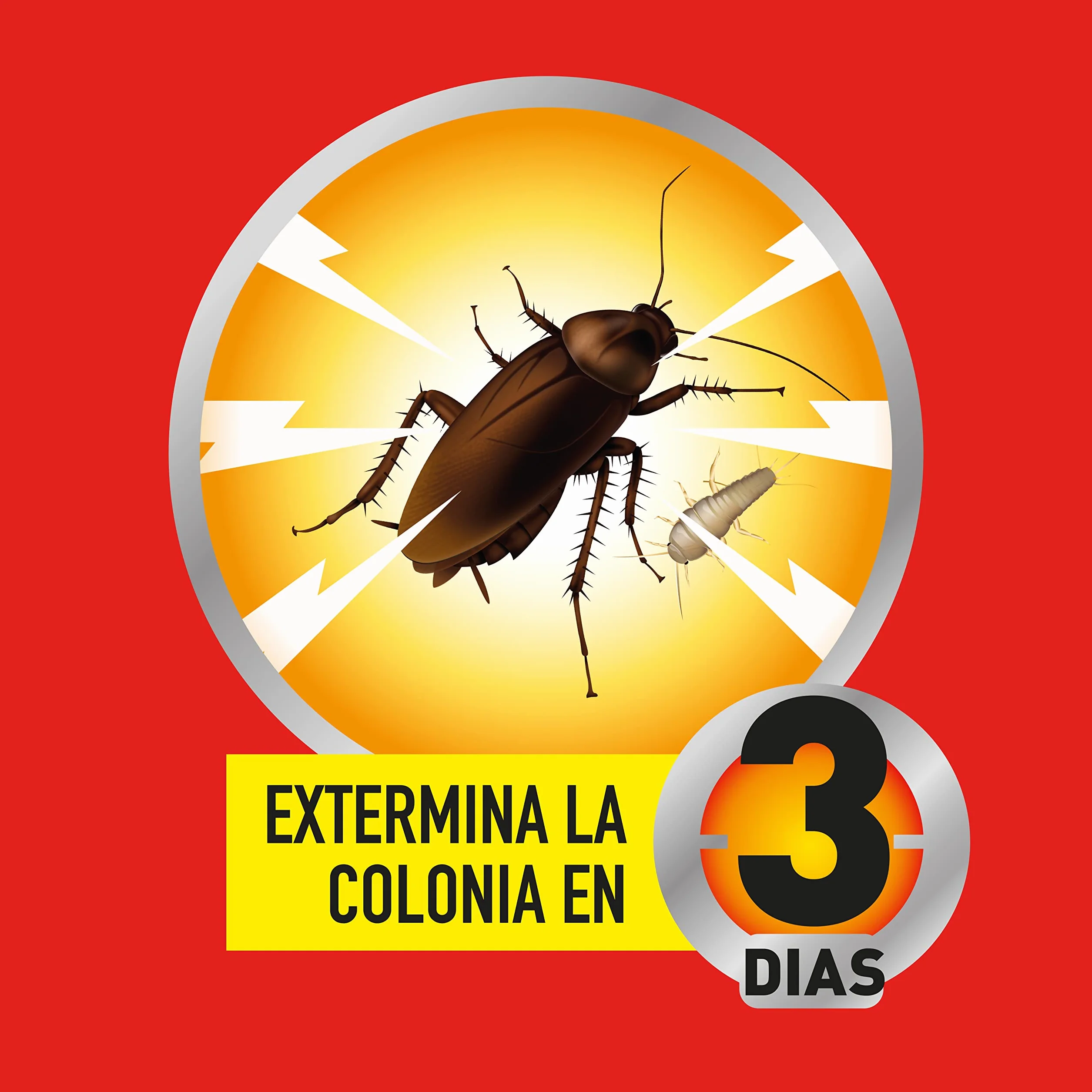 Orion Jeringa Mata Cucarachas Gel 8g Acción Prolongada