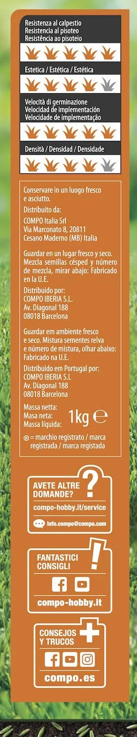 Semillas césped ambiente seco 1kg