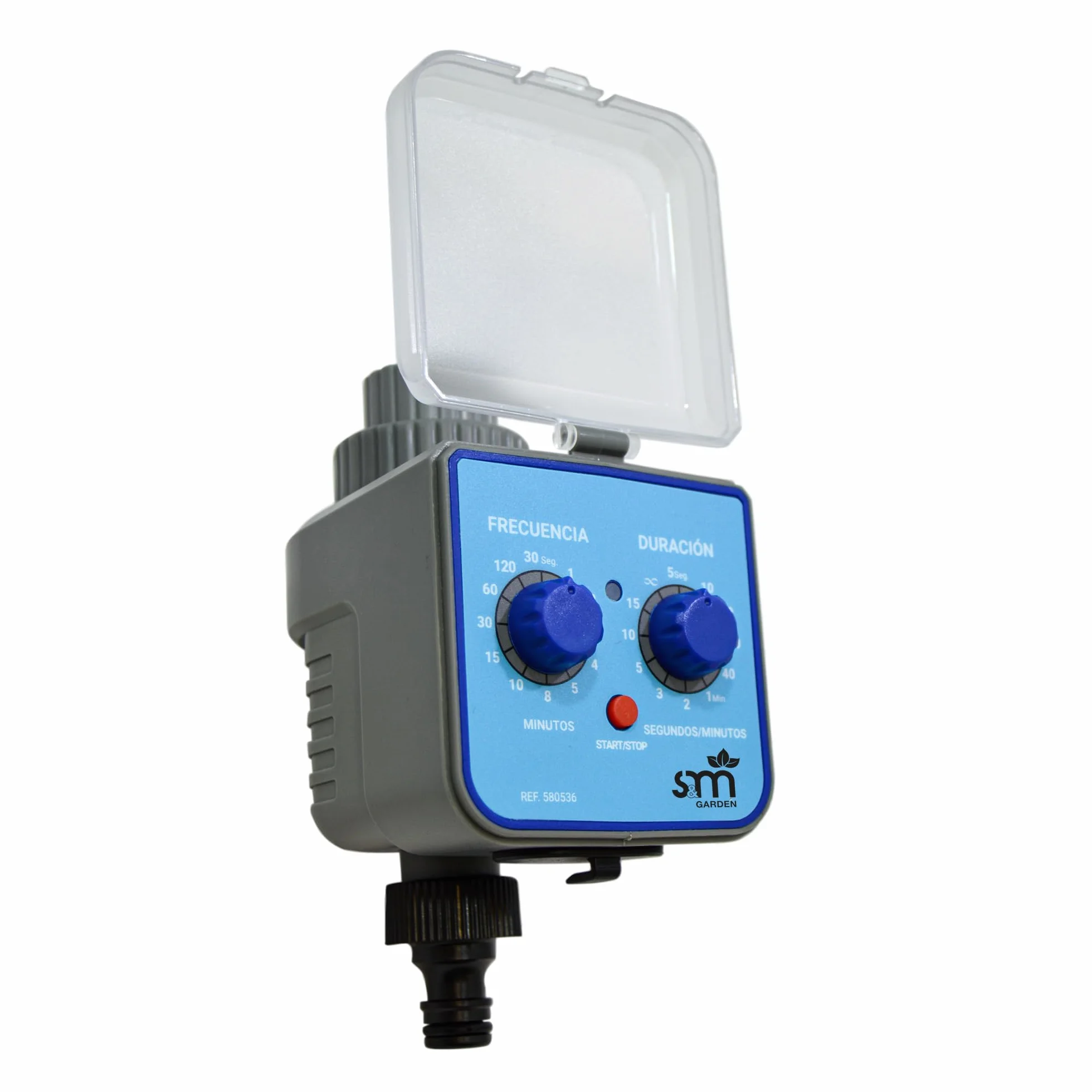S&M 580536 Programador de nebulización H 3/4” Exteriores terrazas jardines Control riego Rebaja temperatura