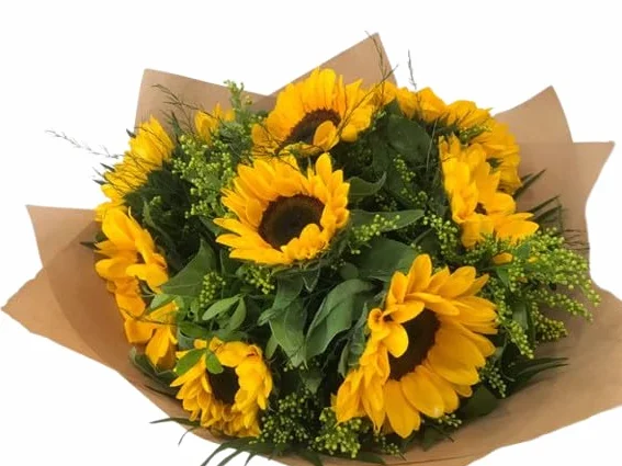 Ramo de Girasoles Naturales DECOALIVE