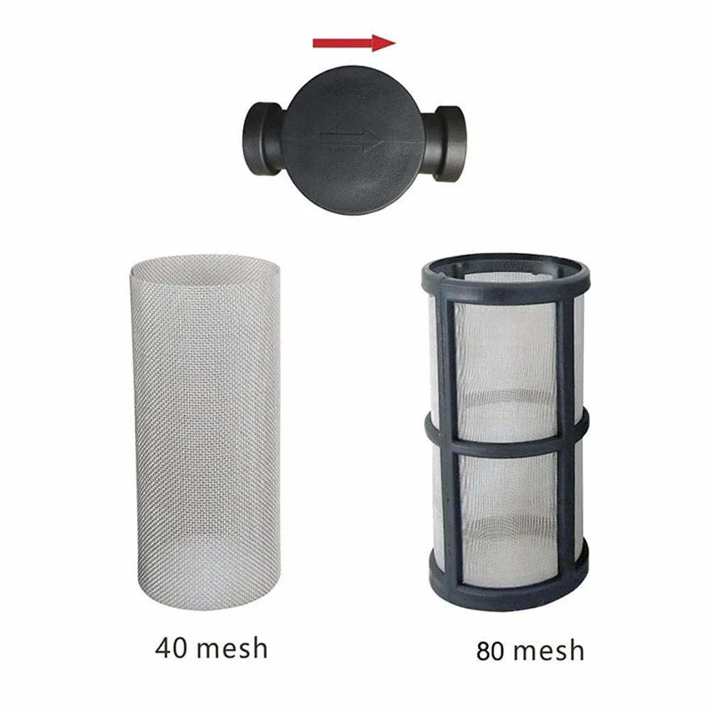 Filtro de agua for manguera de jardín - Filtro de malla en línea(40Mesh 1/2inch)