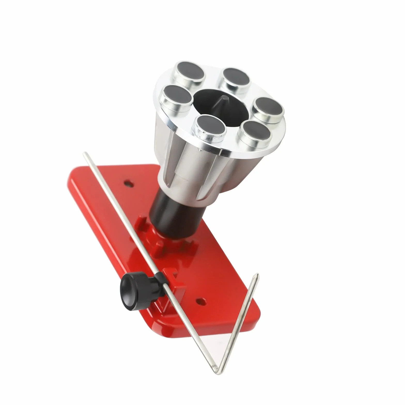 MINSTAR Equilibrador de cuchillas de cortacésped 339075B para cortacésped, equilibrador magnético de cuchillas de montaje en pared 42-047 (rojo)