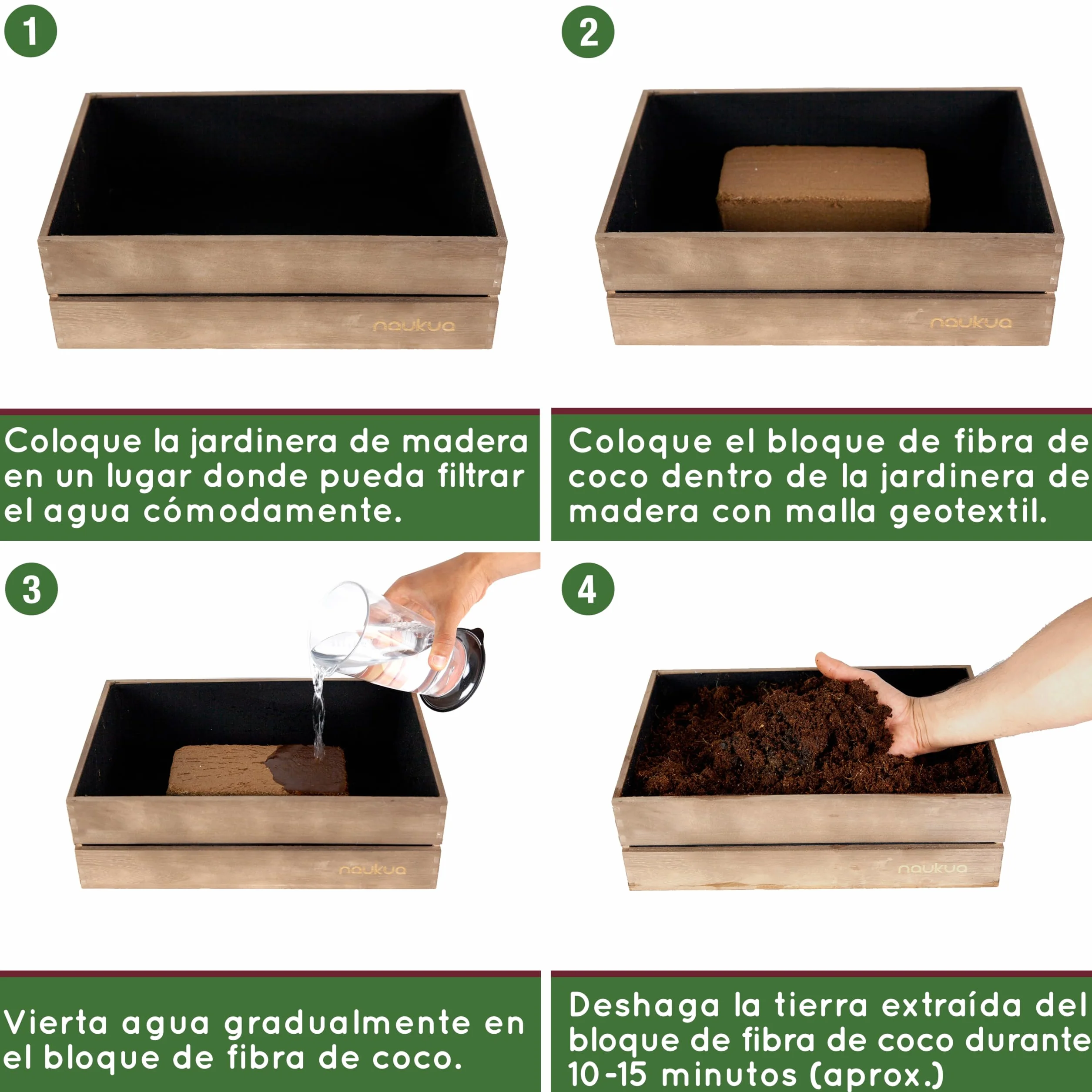 Mini Huerto Urbano Vintage Semillas Orgánicas España Kit Completo Lechuga Rábanos Pimientos Verdes Tomates Cherry