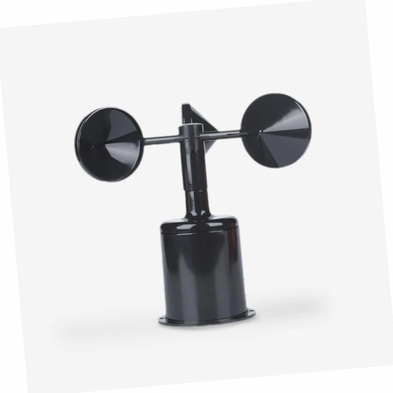 Yardwe Carcasa De Anemómetro De Plástico Abs Ligera Y Resistente para Indicador De Viento Compatible con Sensores De Velocidad
