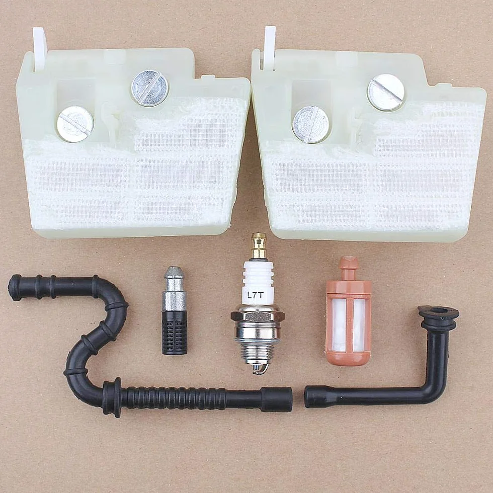 Herramientas de jardinería Kit de manguera de combustible de filtro de aceite de aire para motosierra Stihl MS240 MS260 024 026, pieza de repuesto 11211201617 w bujía бензопила