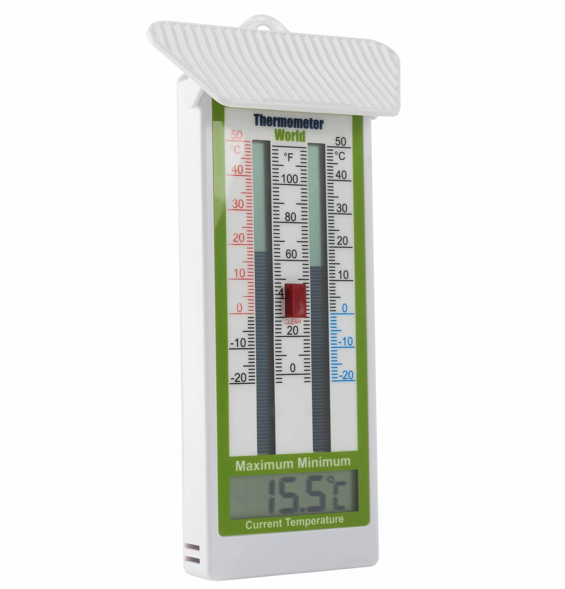 Termómetro digital IP65 temperatura máxima y mínima para jardín invernadero exteriores